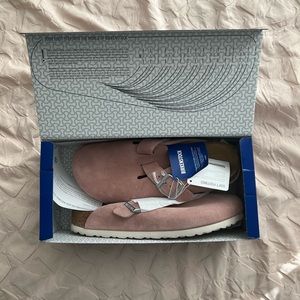 NWT Birkenstock Boston Members Only Pink Clay